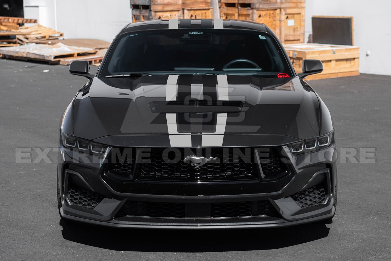 Ford Mustang S650 GT Rally Style Top Racing Stripe Vinyl Decal 2024-Up