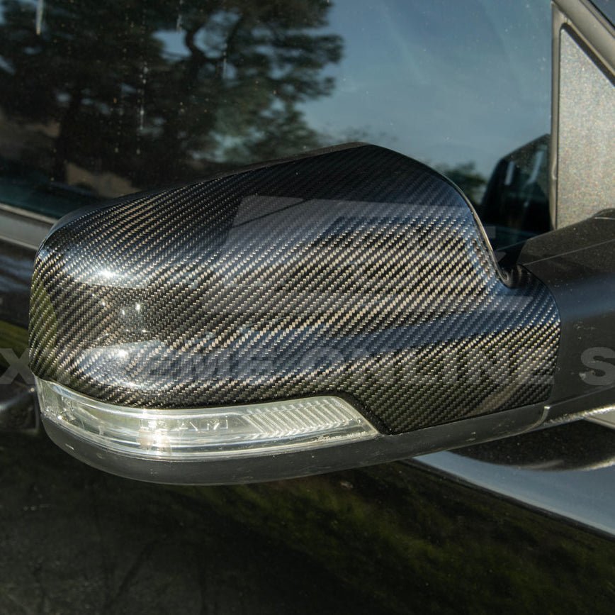 Ram 1500 Dry Carbon Fiber Factory Style Side Mirror Cap Covers 2019-Up