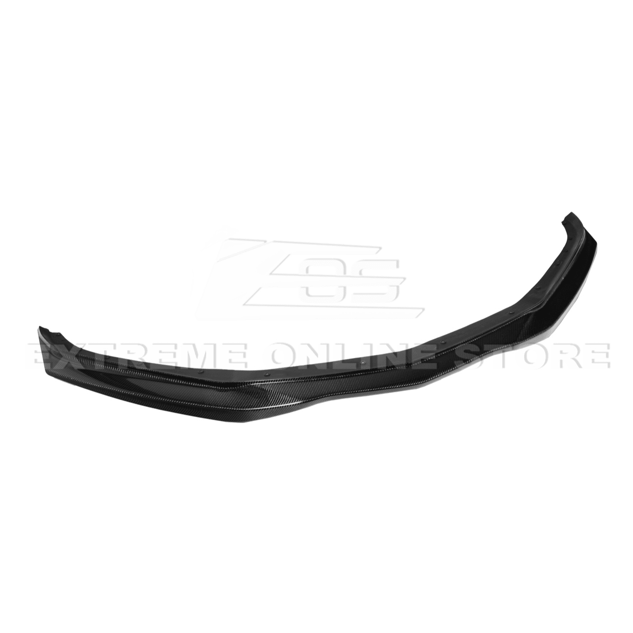 Chevrolet Camaro SS LT RS T6 Style Gloss Black Carbon Fiber Front Lip Splitter 2016-2024