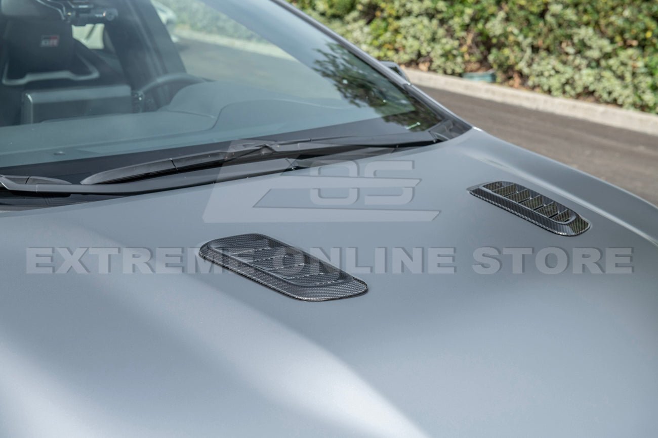 Toyota GR Corolla E210 Carbon Fiber Front Bulge Hood Vent 2023-Up