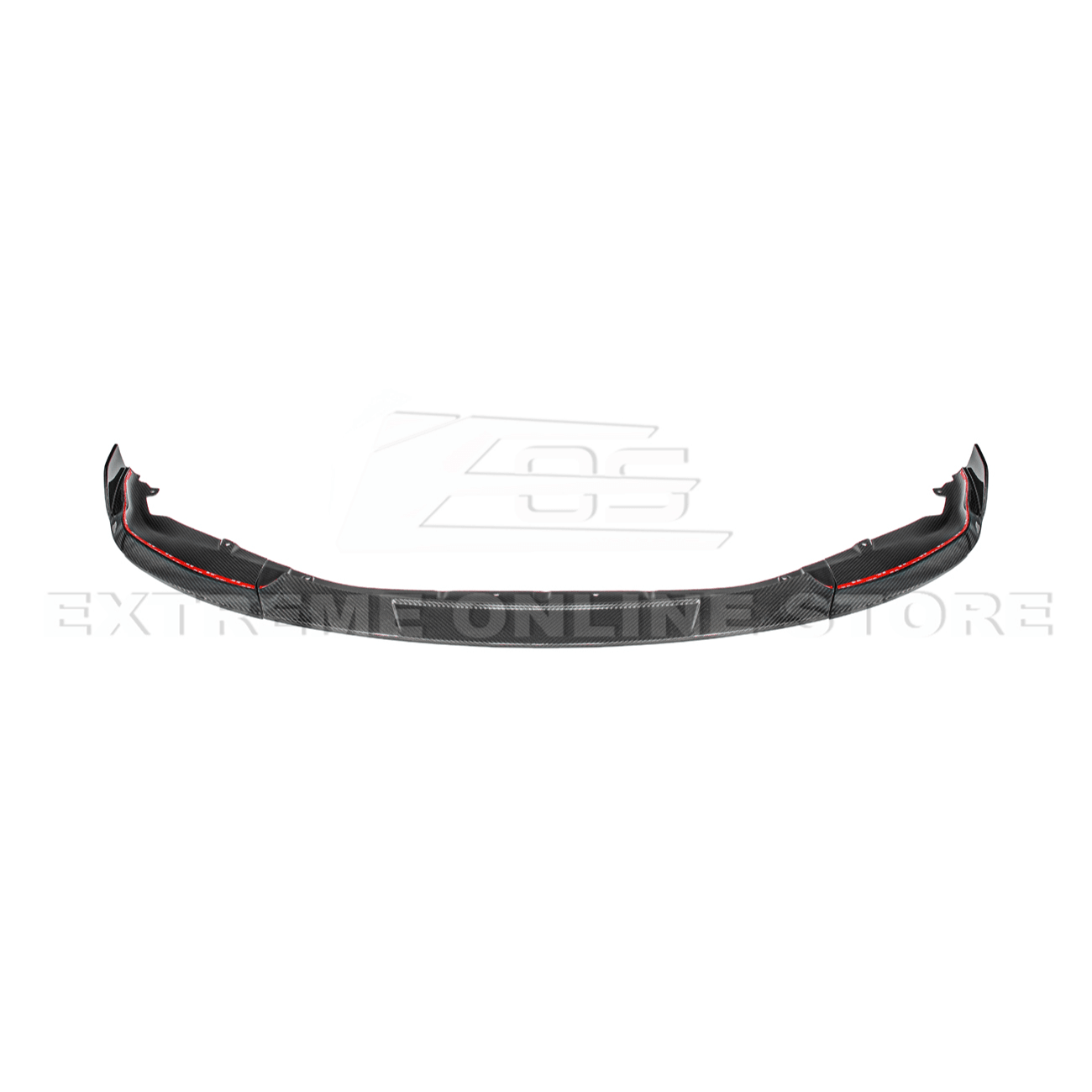 BMW G87 M2 TR Style 3PCS Dry Carbon Fiber Front Bumper Splitter Lip 2023-Up