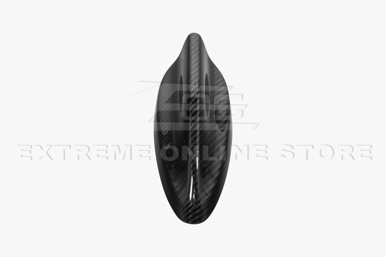 Ford Mustang Mach-E Factory Style Dry Carbon Fiber Shark Fin Roof Antenna Cover 2021-2023