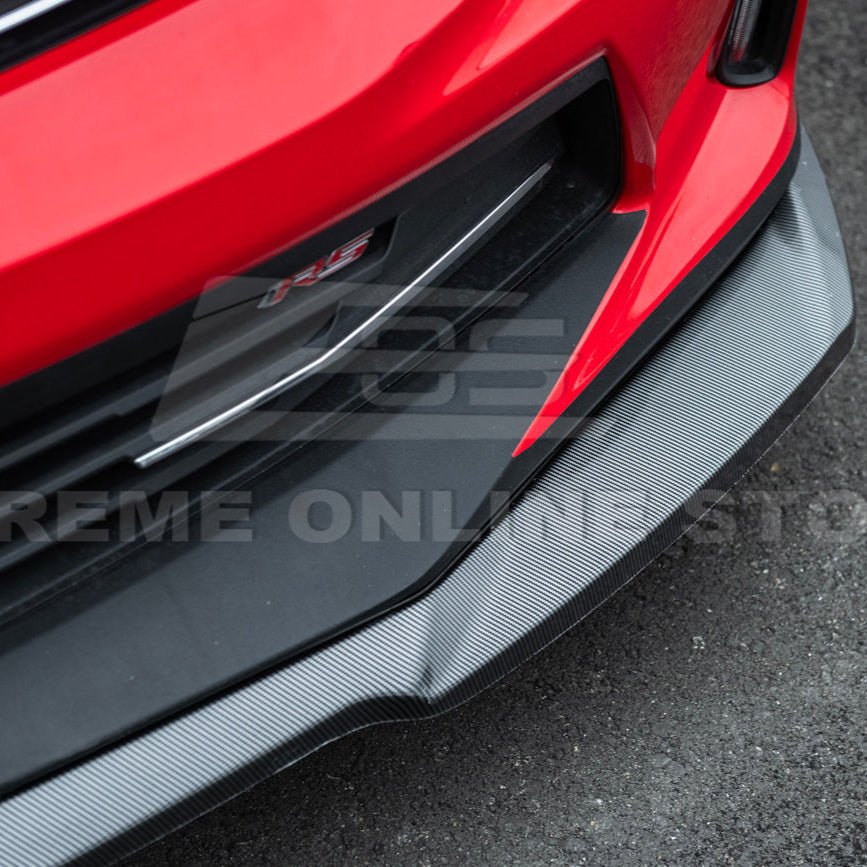 Chevrolet Camaro 6th Gen ZL1 Style Carbon Fiber Front Splitter 2016-2018