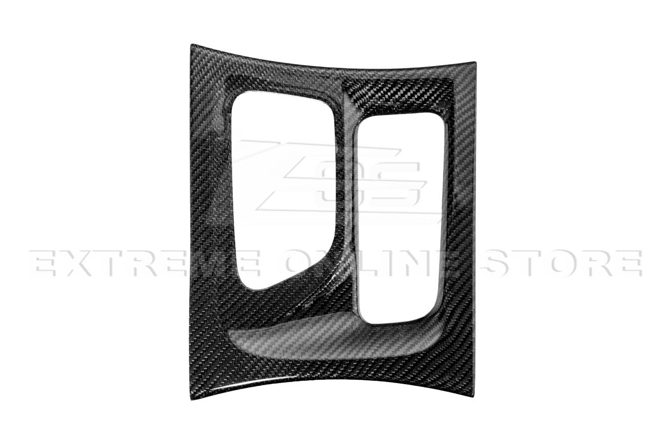 Dodge Charger Factory Style Carbon Fiber Gear Shift Cover 2015-2023