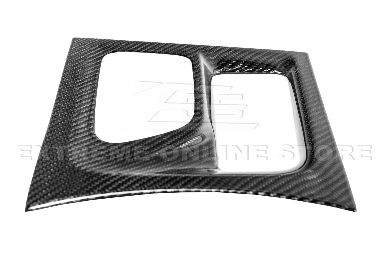 Dodge Charger Factory Style Carbon Fiber Gear Shift Cover 2015-2023