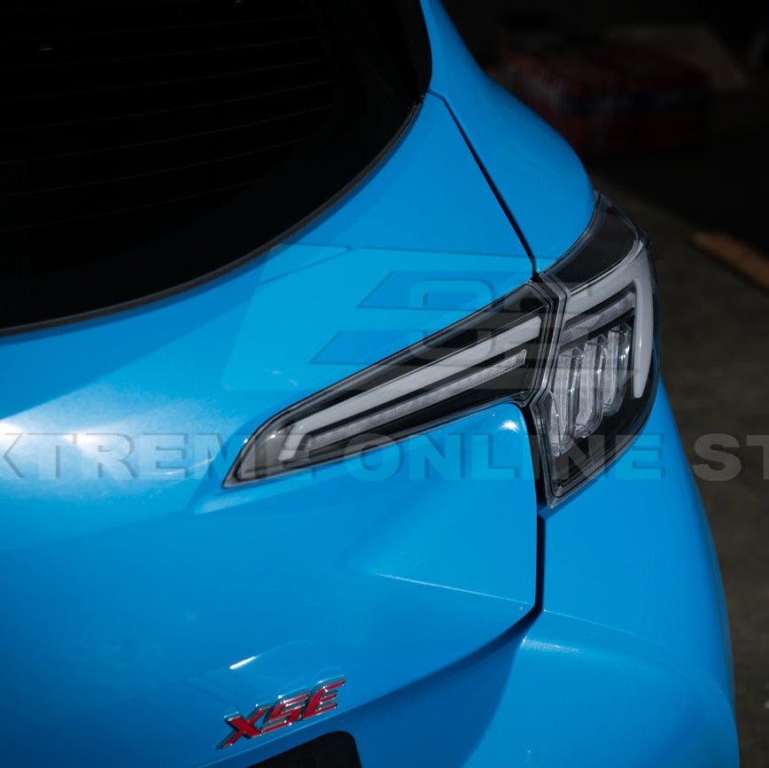 Corolla Hatchback GR Sequential LED Clear Rear Taillights 2019-Up
