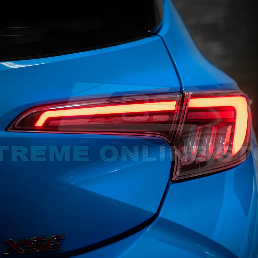 Corolla Hatchback GR Sequential LED Clear Rear Taillights 2019-Up