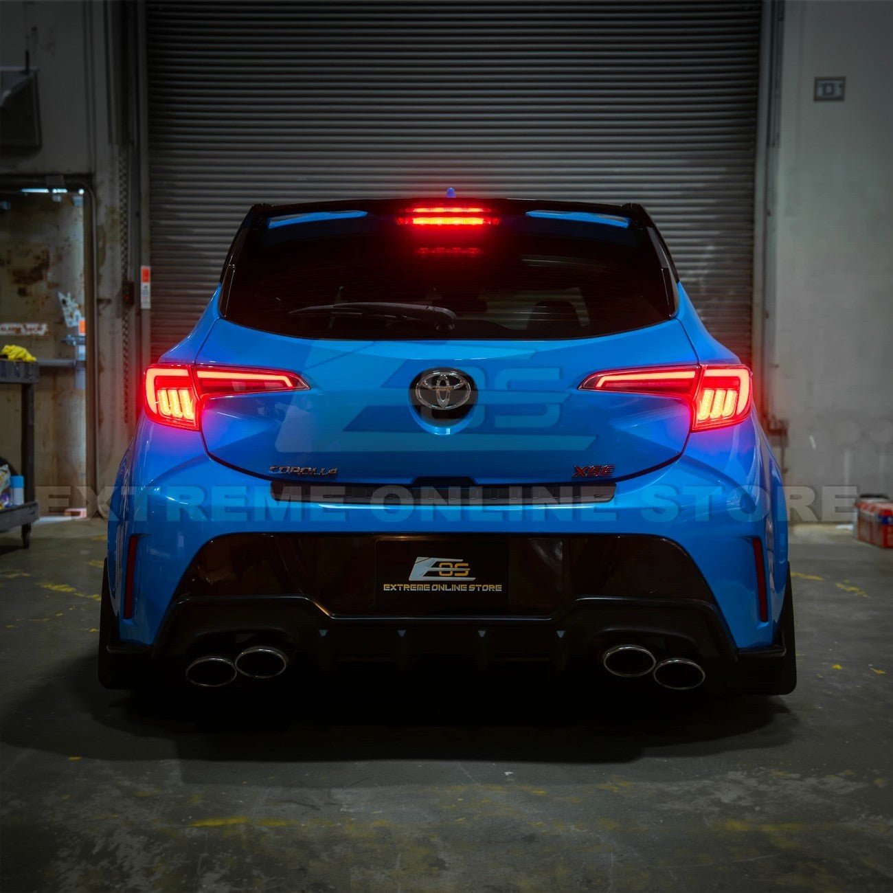 Corolla Hatchback GR Sequential LED Clear Rear Taillights 2019-Up