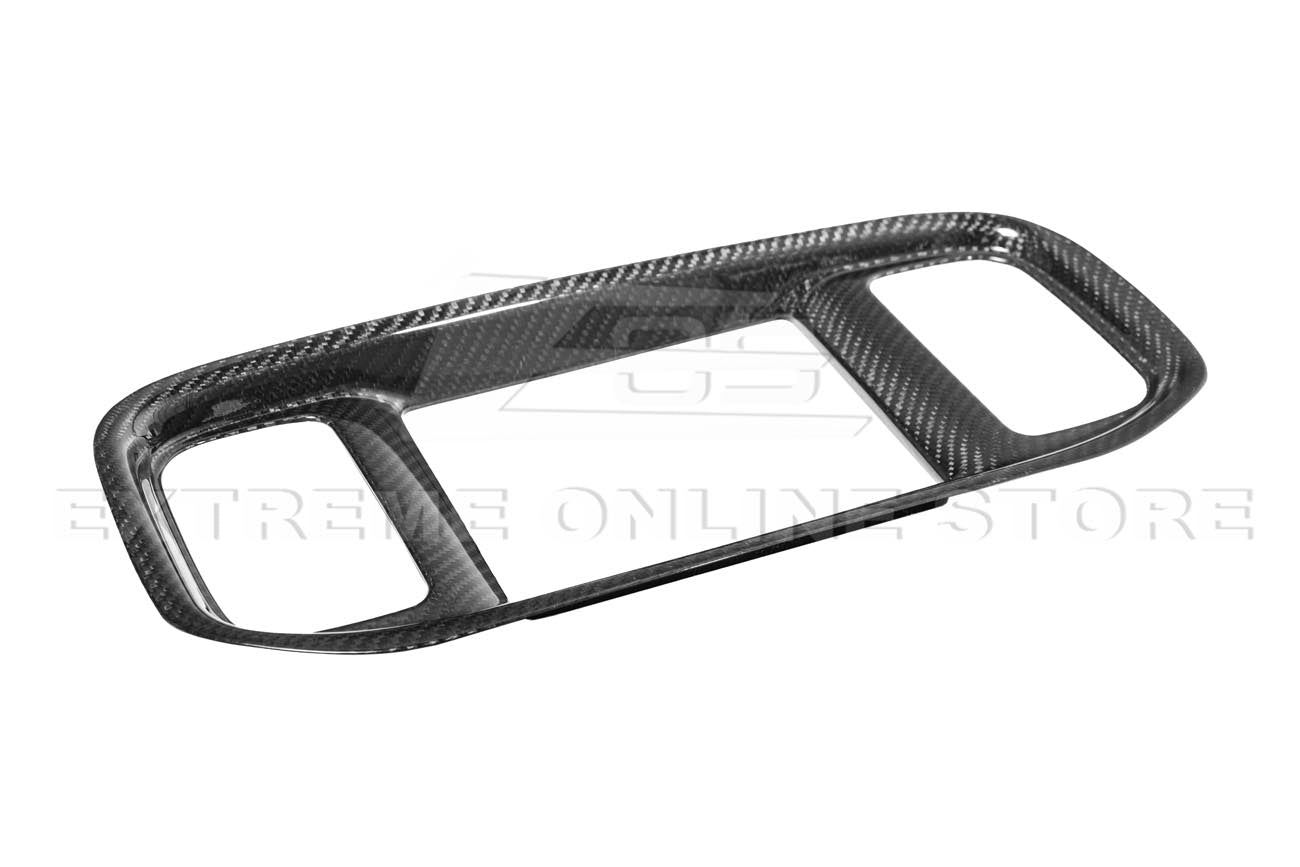 Dodge Charger Factory Style Carbon Fiber Navigation Monitor Cover 2015-2023