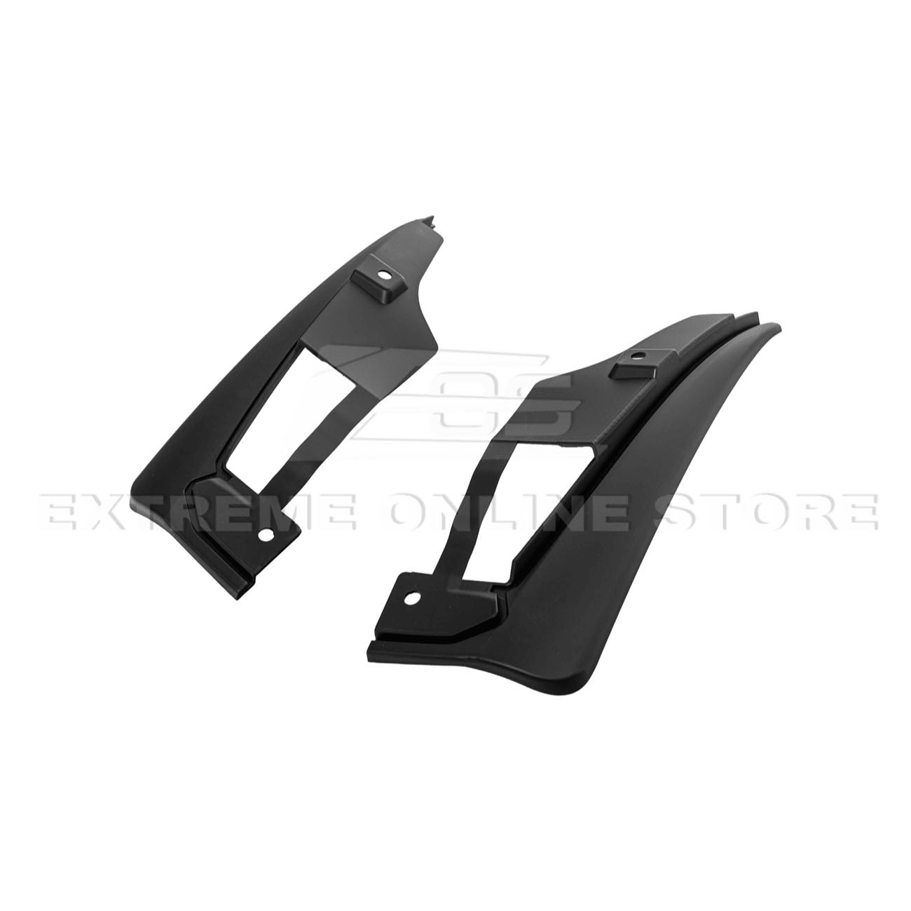 Ford Mustang S650 EOS Dry Carbon Fiber Mud Flap Splash Guard Set 2024-Up