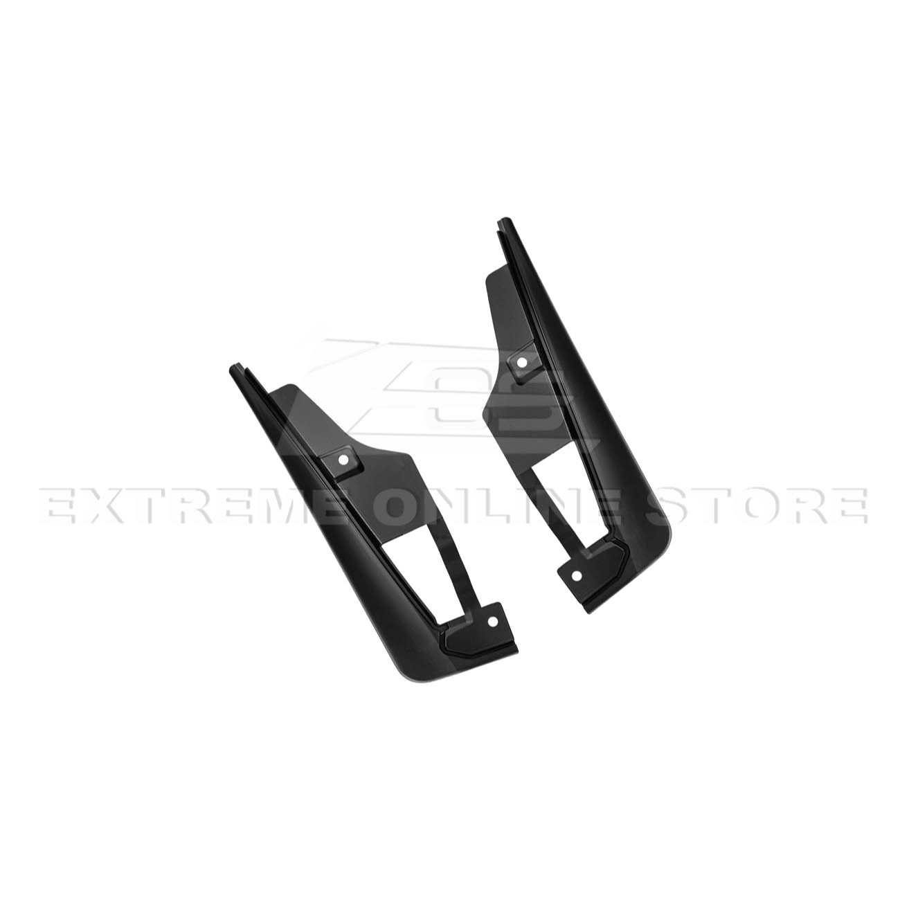 Ford Mustang S650 EOS Dry Carbon Fiber Mud Flap Splash Guard Set 2024-Up
