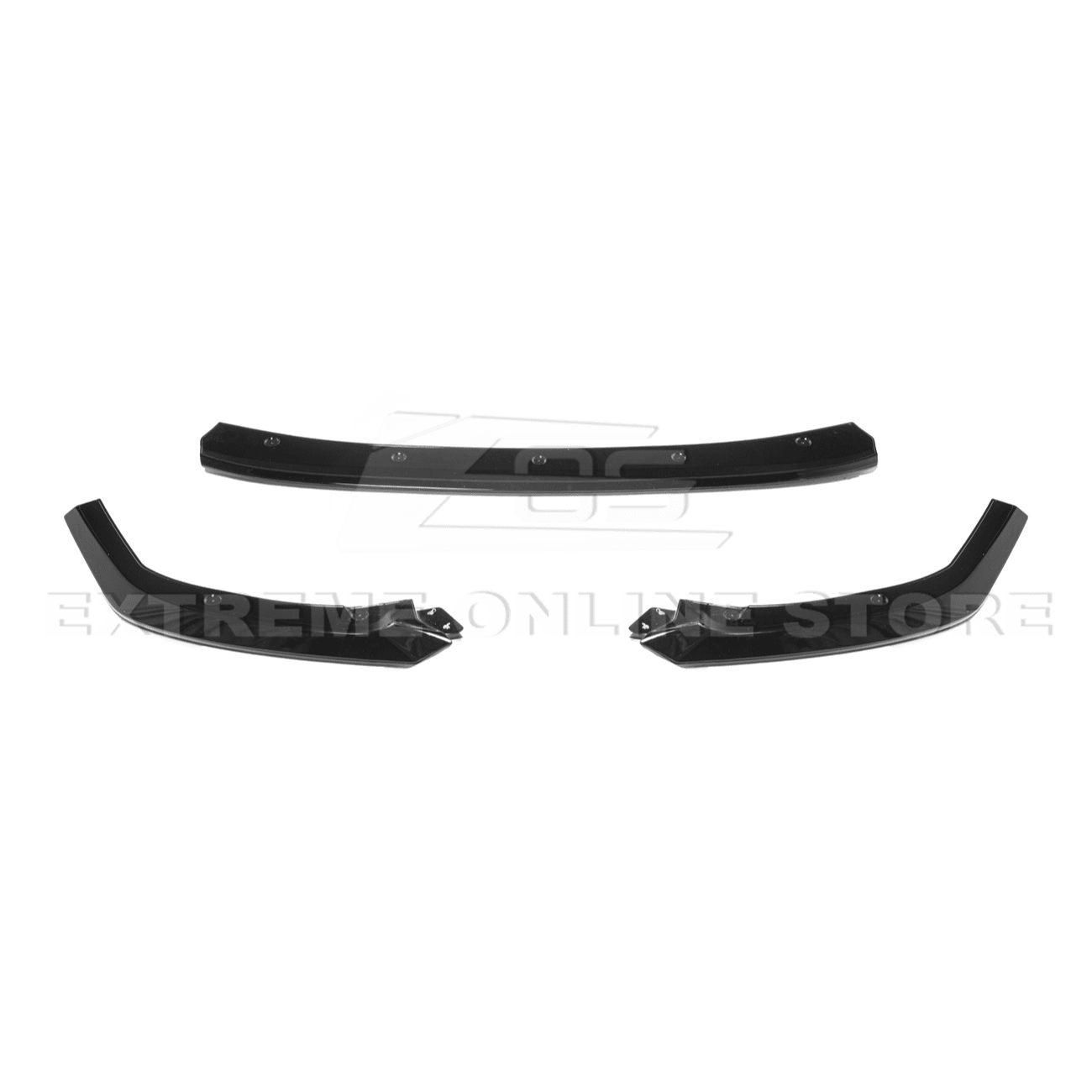 Subaru WRX VB STi Style Gloss Black Red Front Bumper Lip Splitter 2022-Up