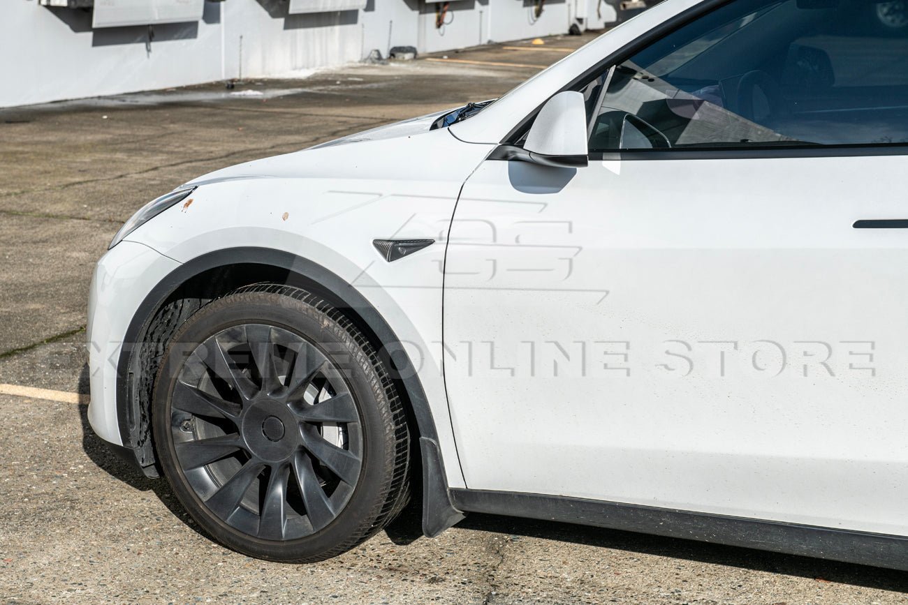 Tesla Model 3 / Model Y Carbon Fiber Exterior Door Camera Covers 2020-2024