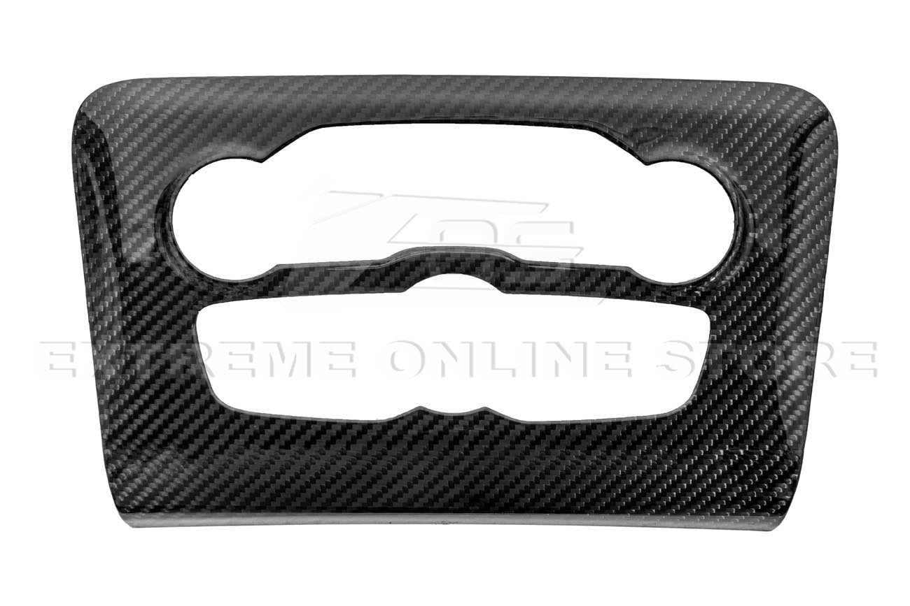 Dodge Charger Factory Style Carbon Fiber Center Console Audio Panel Cover 2015-2023