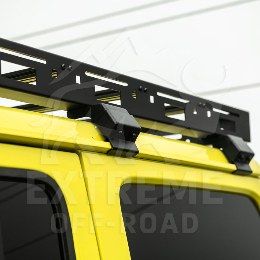 Jeep Wrangler JL Gladiator JT Carbon Steel Black Top Roof Cargo Rack 2018-Up