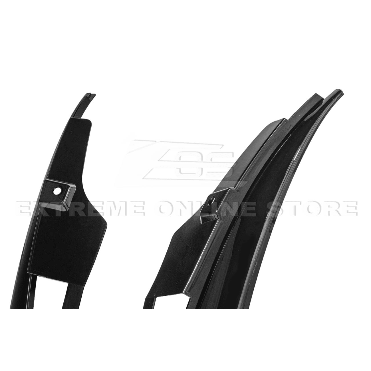 Ford Mustang S650 EOS Dry Carbon Fiber Mud Flap Splash Guard Set 2024-Up