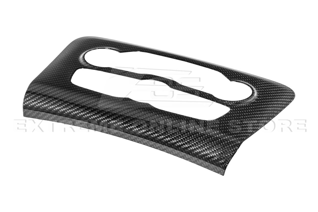 Dodge Charger Factory Style Carbon Fiber Center Console Audio Panel Cover 2015-2023