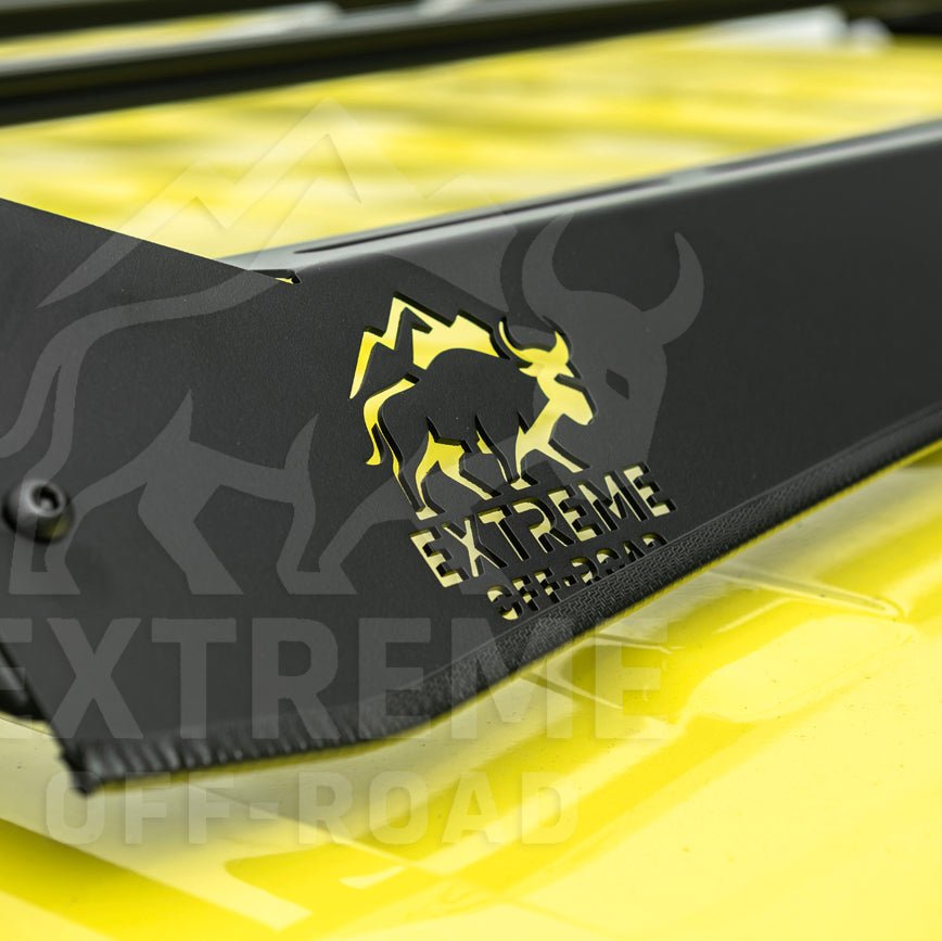 Jeep Wrangler JL Gladiator JT Carbon Steel Black Top Roof Cargo Rack 2018-Up