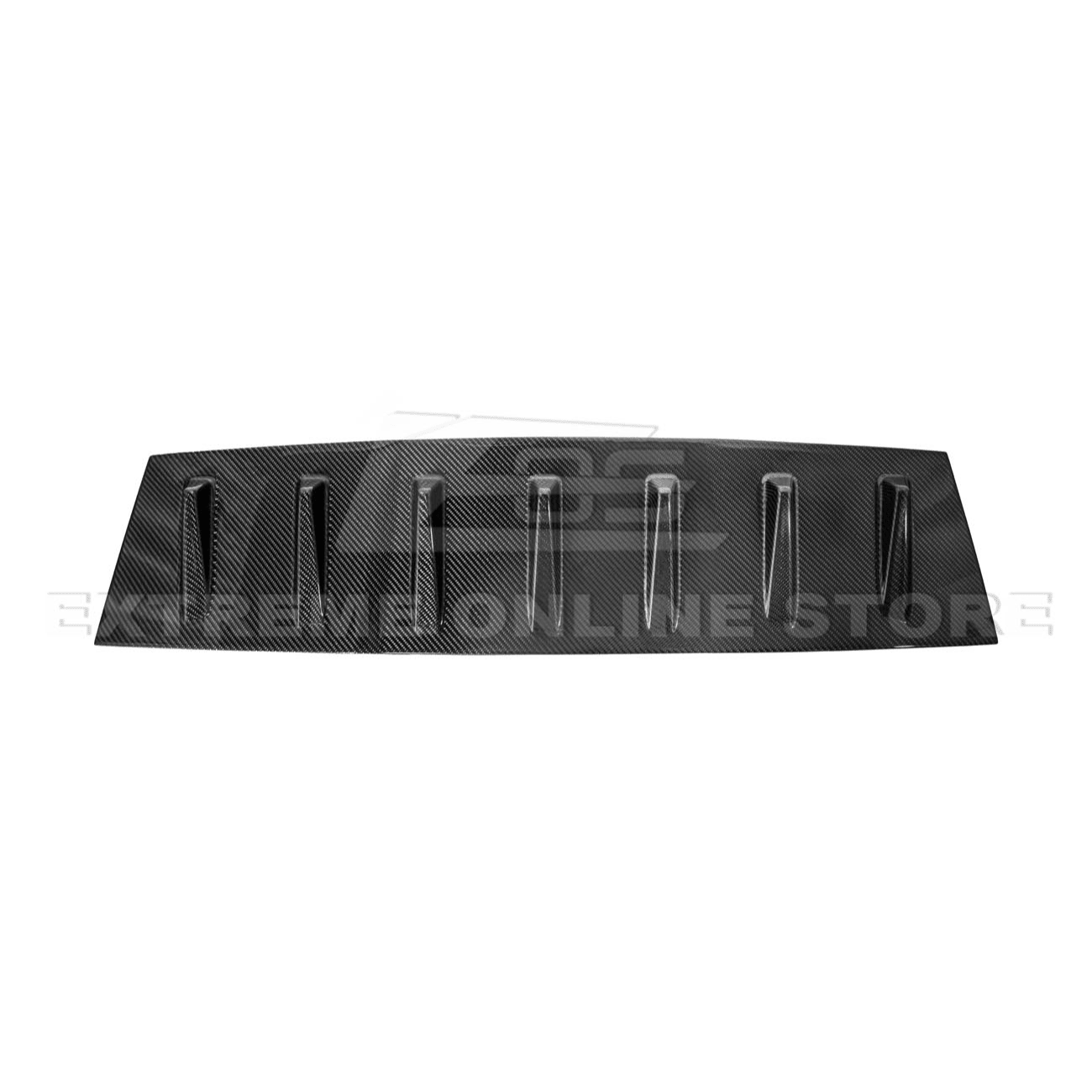 Chevrolet Corvette C8 EOS Style Carbon Fiber Rear Roof Vortex Generator Spoiler 2020-2026