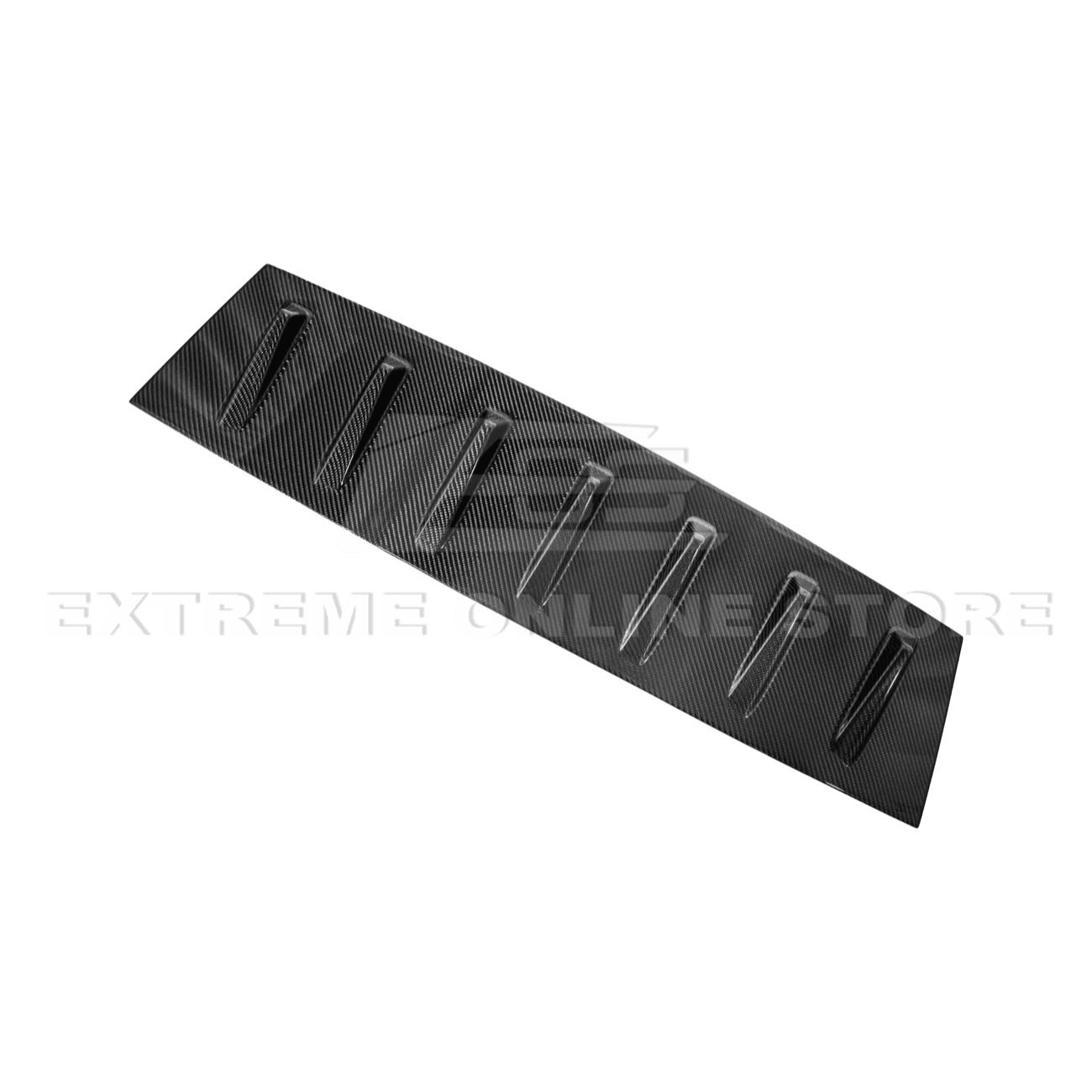 Chevrolet Corvette C8 EOS Style Carbon Fiber Rear Roof Vortex Generator Spoiler 2020-2026
