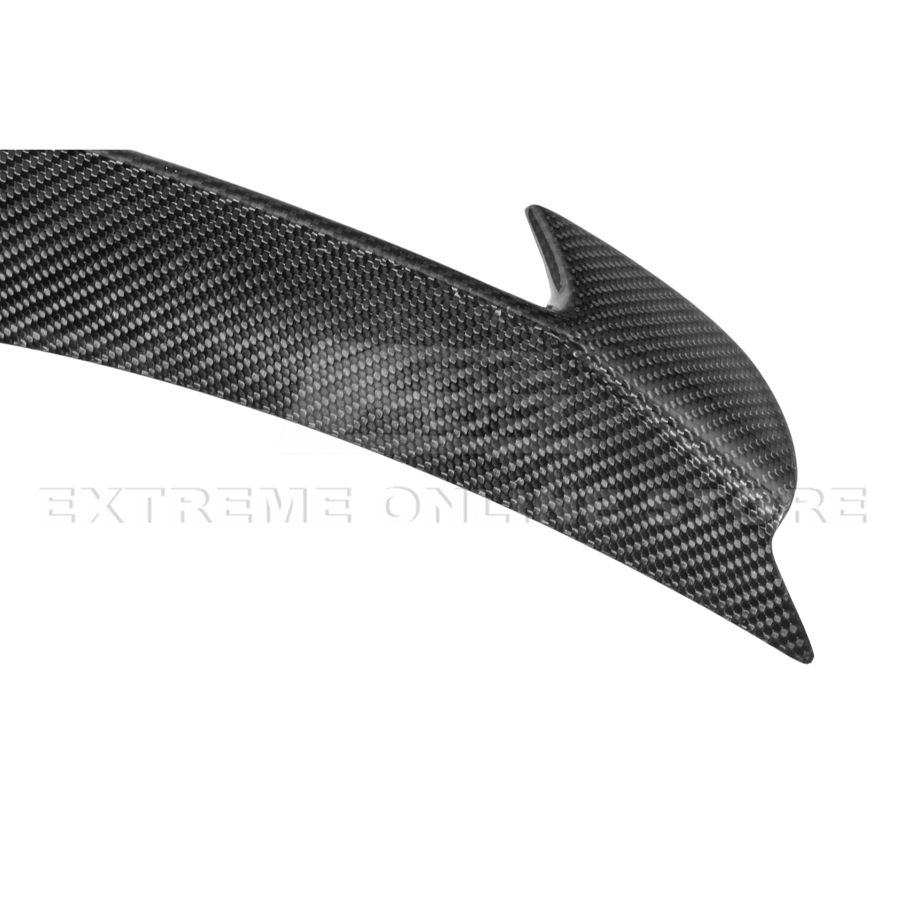 Ford Mustang S550 GT350 Style Dry Carbon Fiber Front Fog Light Eyebrow Covers 2015-2020