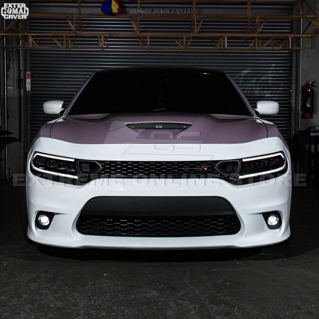 Charger LED DRL Sequential Signal Projector Headlights 2015-2023