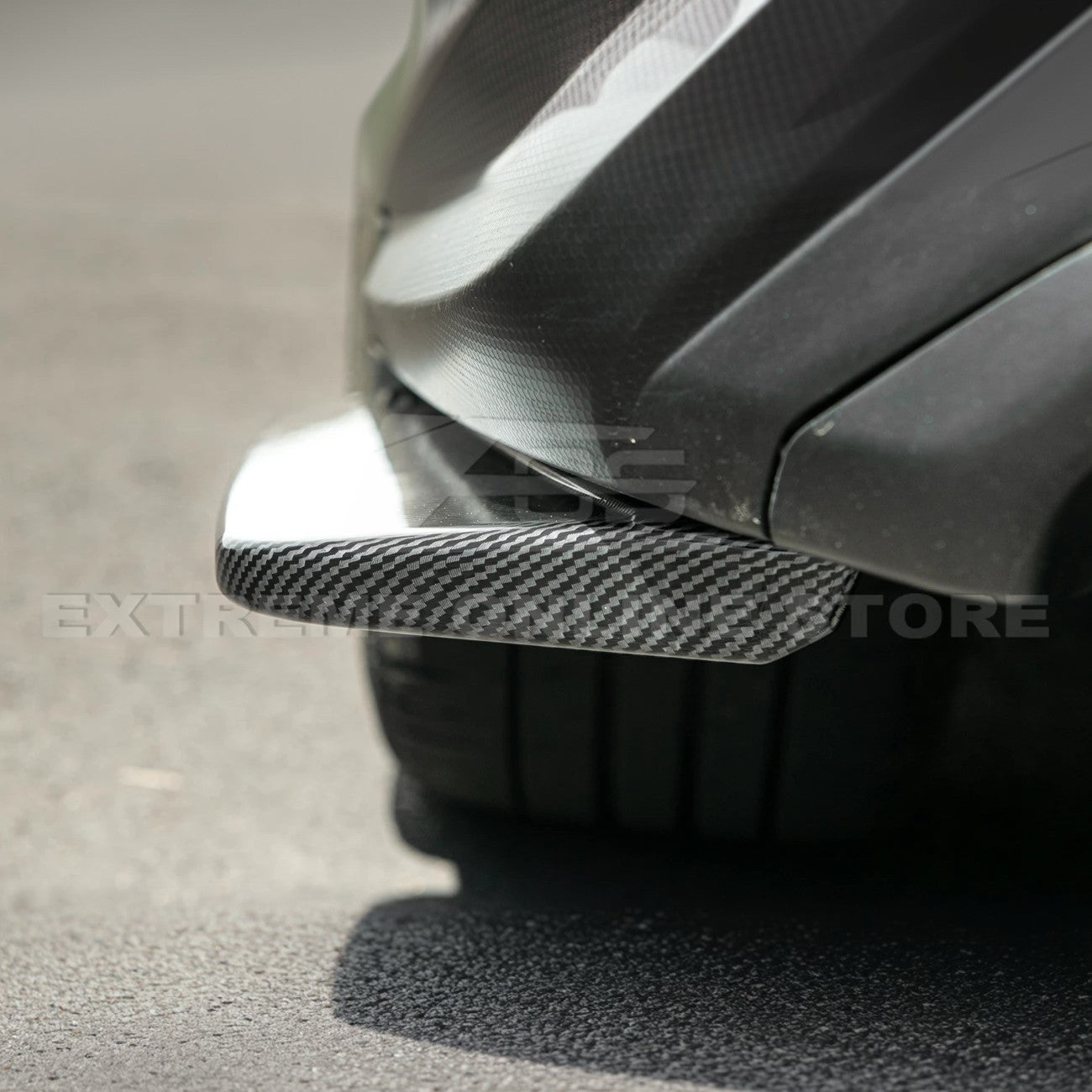 Subaru WRX VB Performance Style Matte Gloss Carbon Rear Bumper Apron Lip Splitter 2022-Up