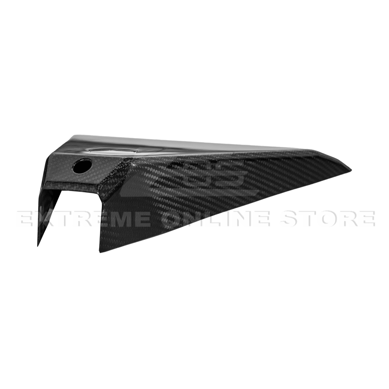 Tesla Cybertruck Factory Style Dry Carbon Fiber Rear View Mirror Upper Cover 2024-Up