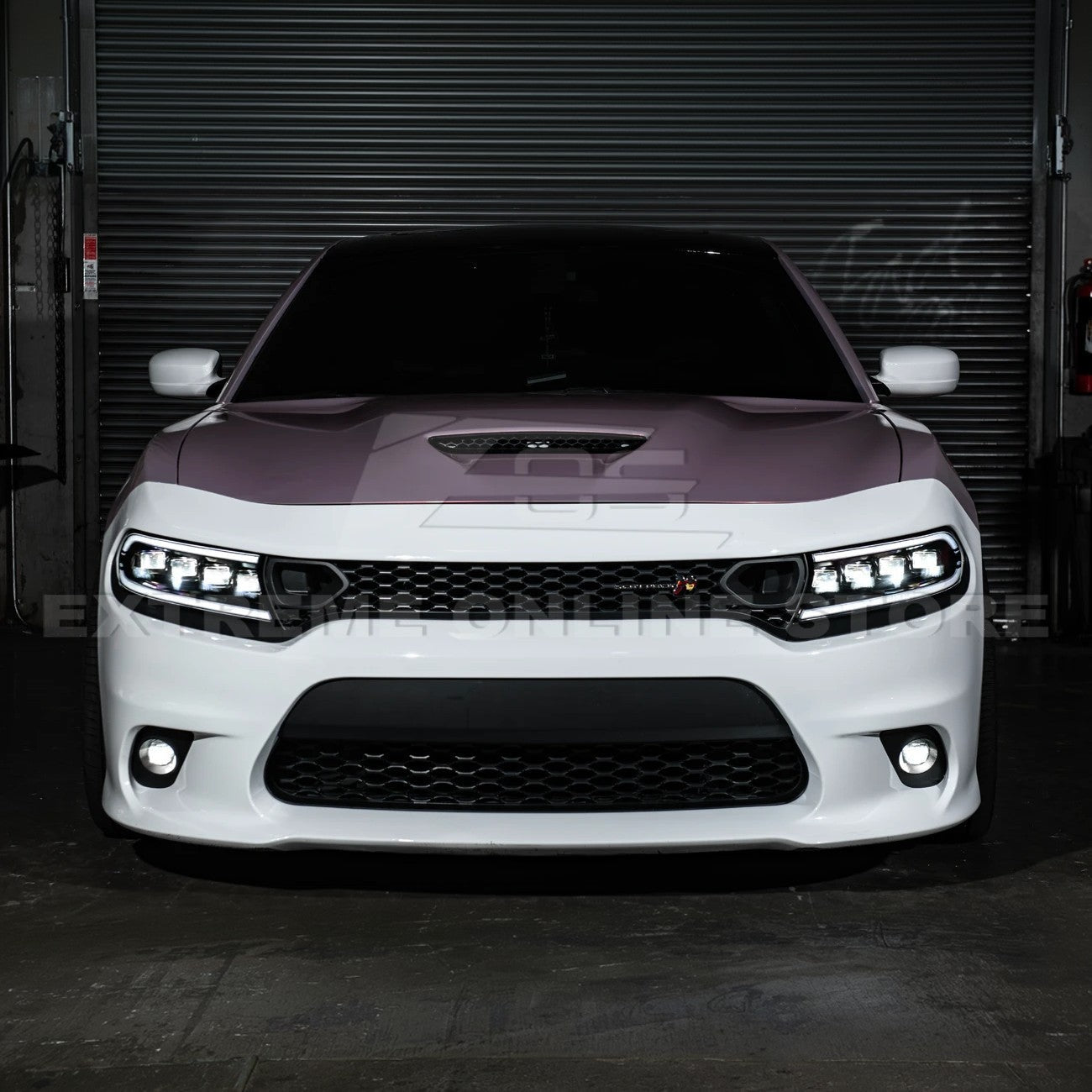 Charger LED DRL Sequential Signal Projector Headlights 2015-2023