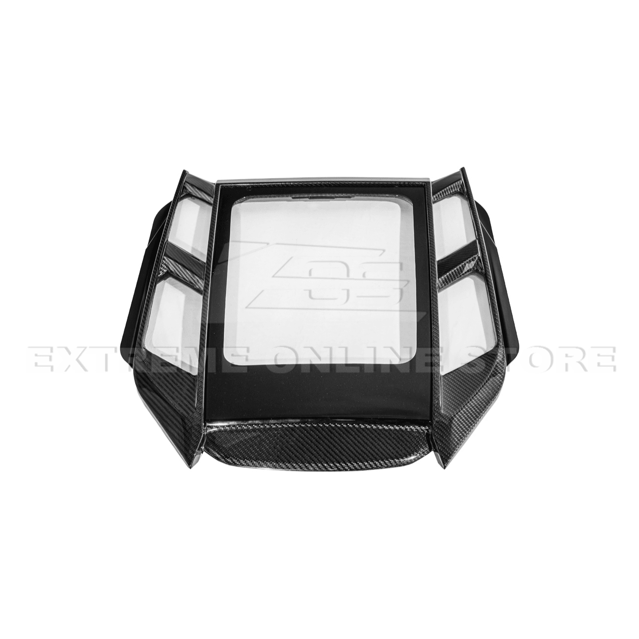 Chevrolet Corvette C8 Convertible EOS Performance Style Carbon Flash Rear Hatch Upper HTC Tonneau Window Inserts 2020-Present
