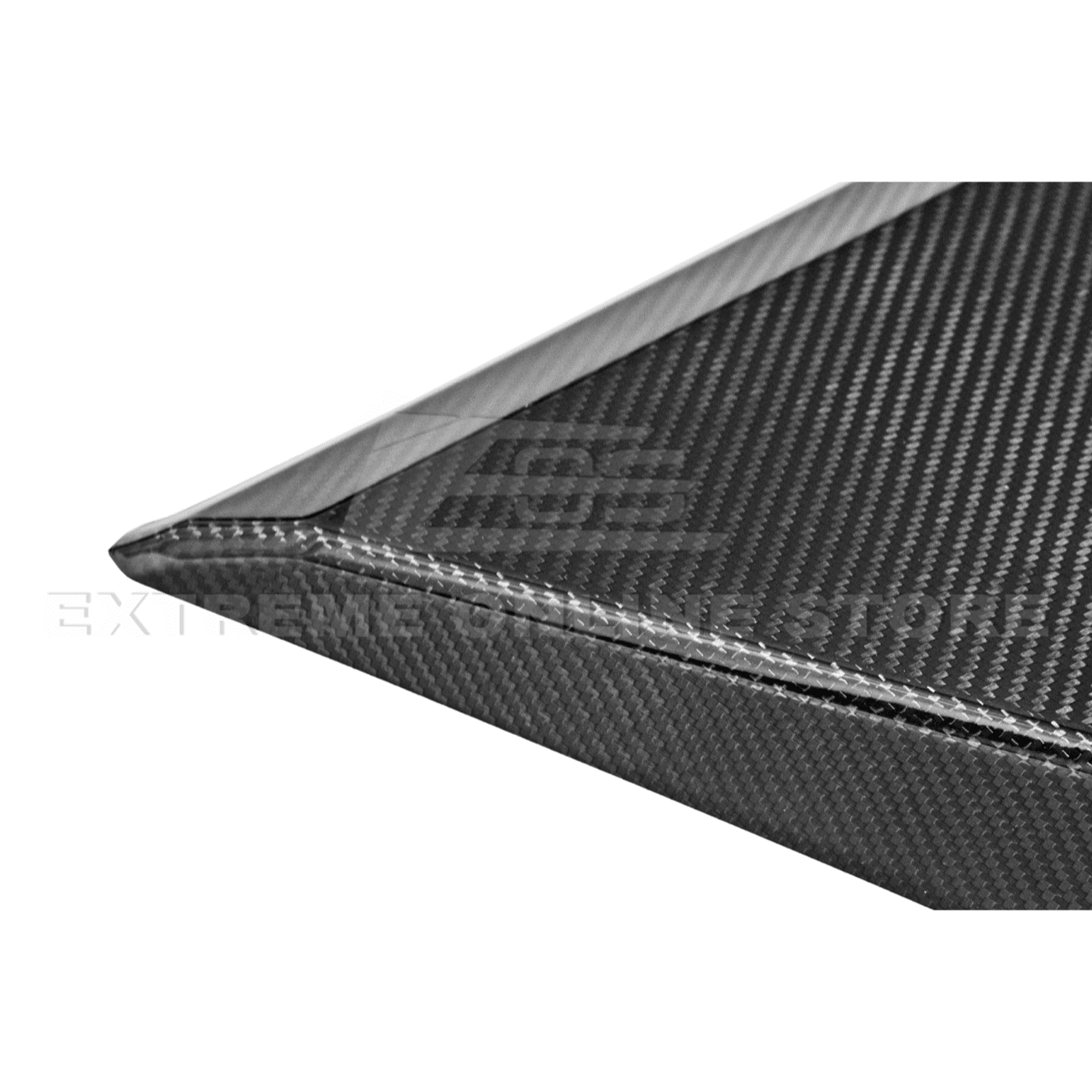 Tesla Cybertruck Factory Style Dry Carbon Fiber Rear View Mirror Upper Cover 2024-Up