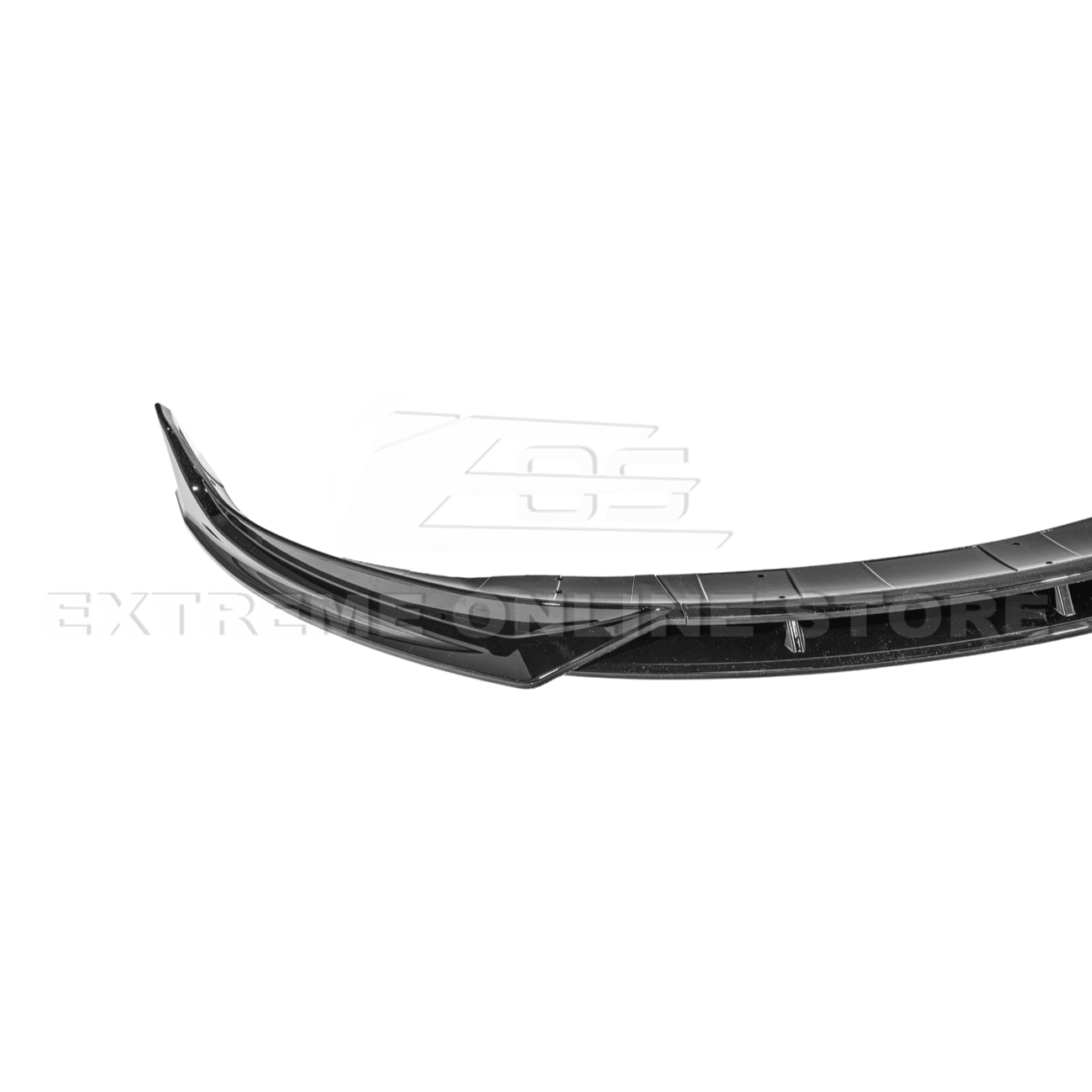 Tesla Model 3 Highland Track Style Gloss Black Front Lip Splitter 2024-Up