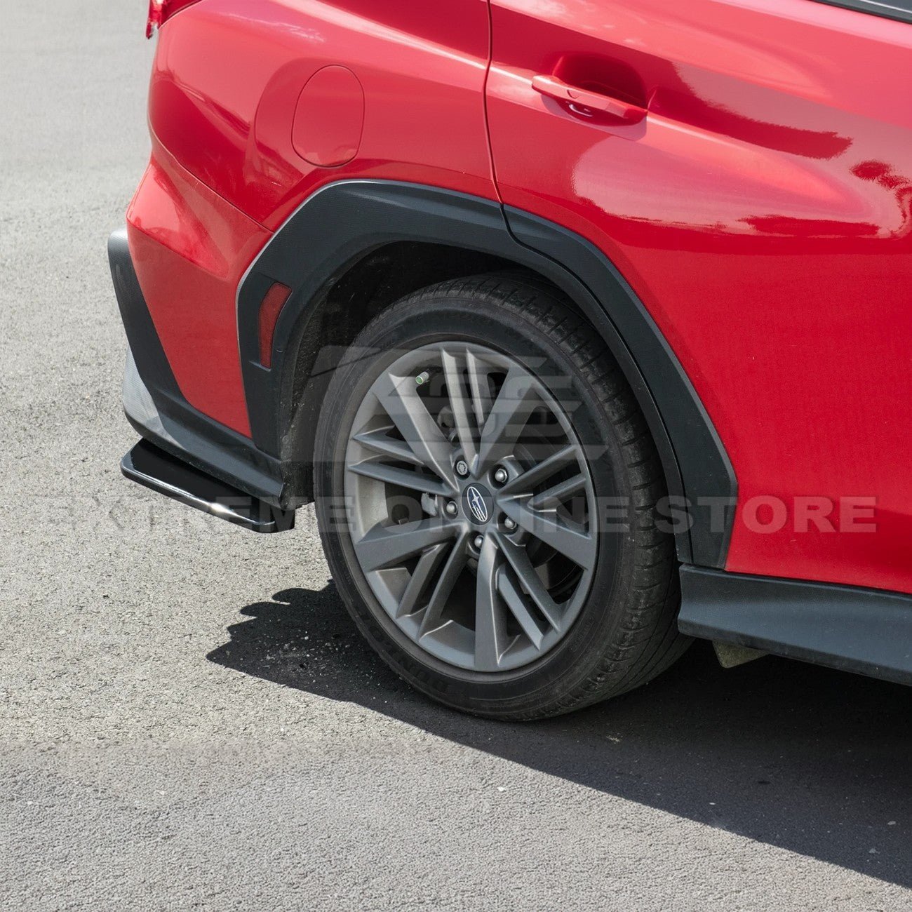 Subaru WRX VB Performance Style Matte Gloss Carbon Rear Bumper Apron Lip Splitter 2022-Up