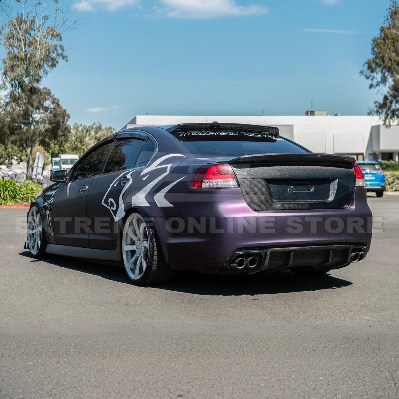 Pontiac G8 Sedan Carbon Fiber Rear Trunk w/ Integrated Spoiler 2008-2009