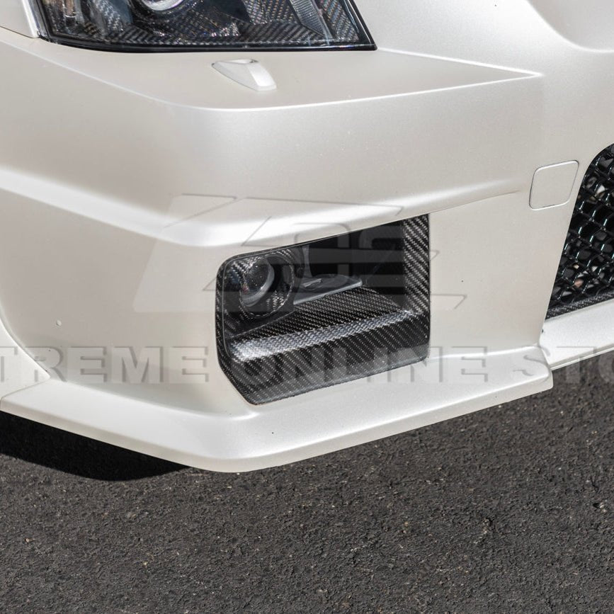 Cadillac CTS-V Sigma II Carbon Package Style Dry Carbon Fiber Front Fog Light Covers 2009-2015
