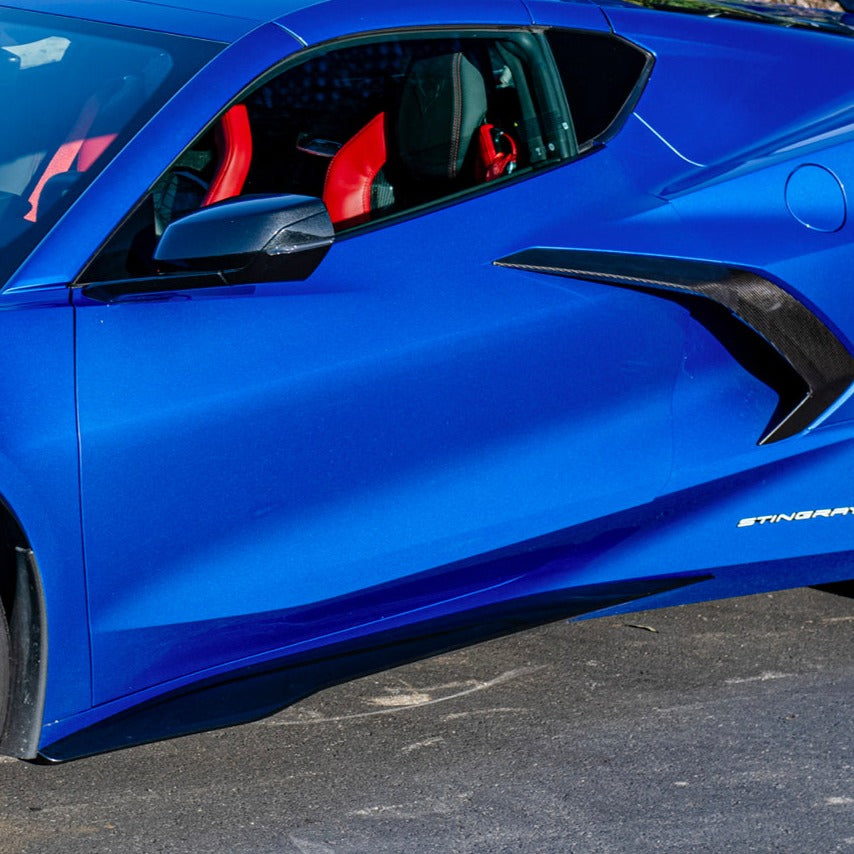 Chevrolet Corvette C8 Z06 Side Skirts Rocker Panels