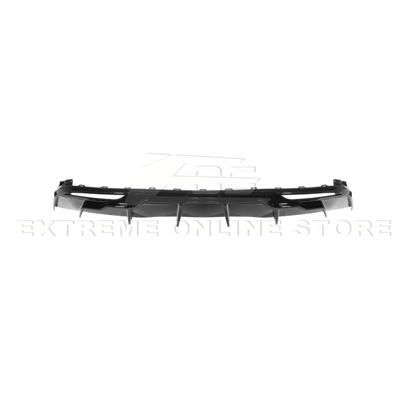 Tesla Model 3 Highland Track Style Gloss Black Rear Bumper Diffuser Lip 2024-Up