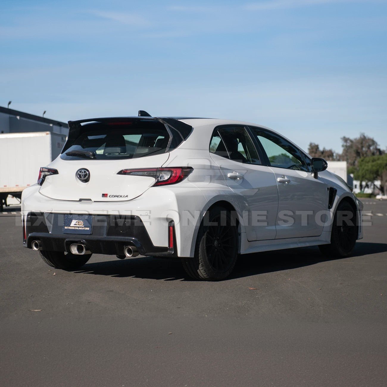 Toyota Corolla Hatchback GR Corolla CE Style Rear Roof Wing Spoiler 2019-2024