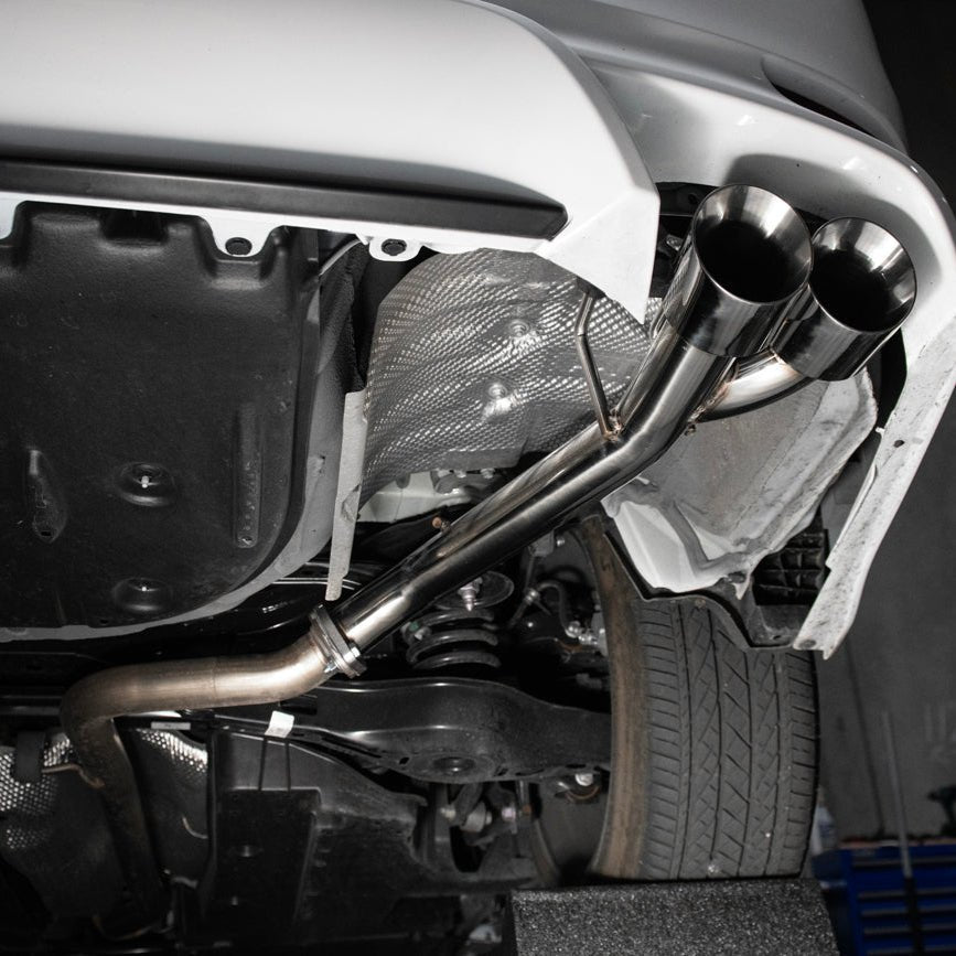 Toyota Camry SE Muffler Delete Single Exit Axle Back Dual Tips Exhaust 2018-2024