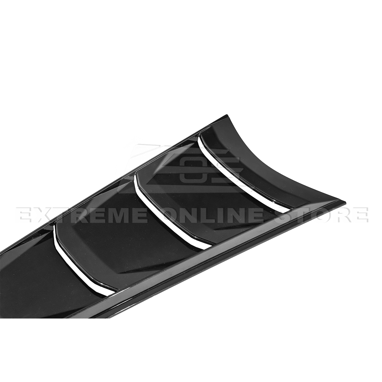Corvette C8 ZR1 Style Carbon Flash Rear Window Louver Vent Cover 2020-Up