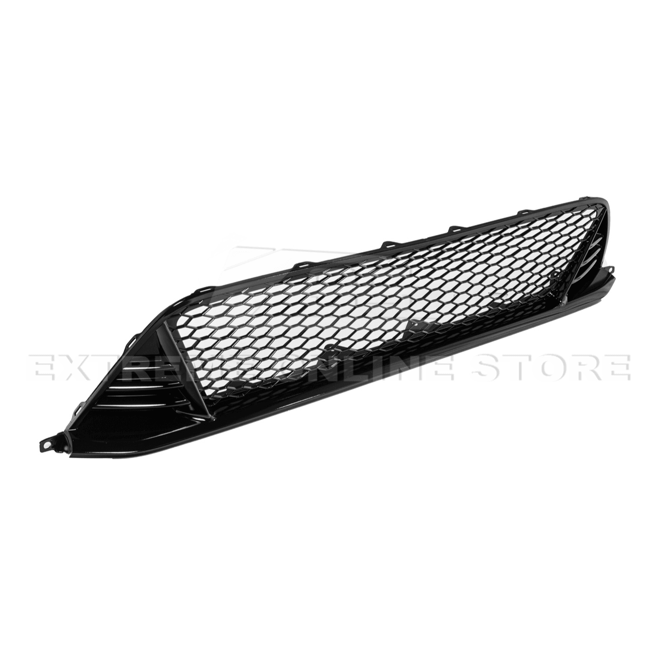 Honda Civic FL Front Bumper Lower Grille Cover Gloss Black Type-R Style 2022-Up
