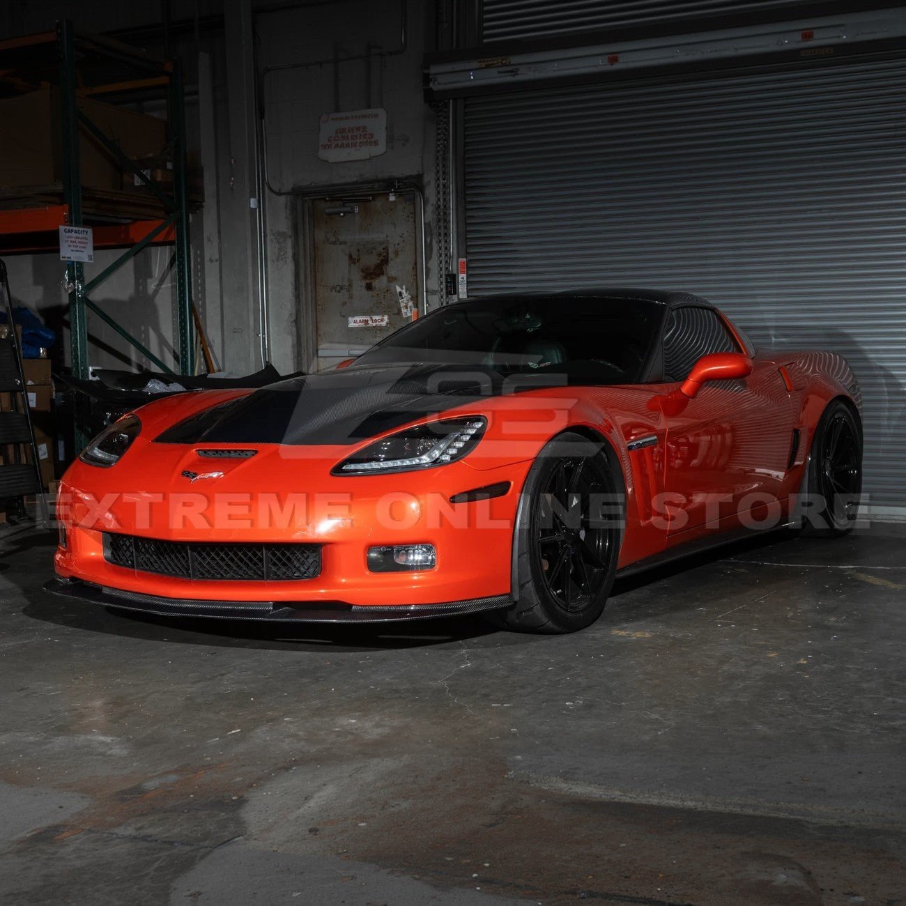 Corvette C6 C7 Style Projector LED Sequential Signal Turn Headlights 2005-2013