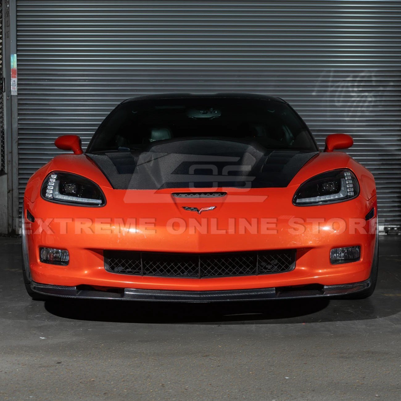Corvette C6 C7 Style Projector LED Sequential Signal Turn Headlights 2005-2013
