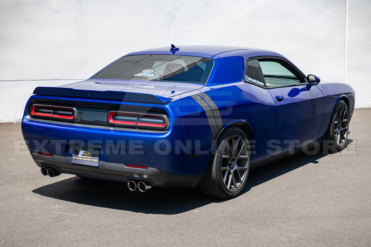 Dodge Challenger Carbon Fiber Rear Taillight Bezel Cover 2015-2023