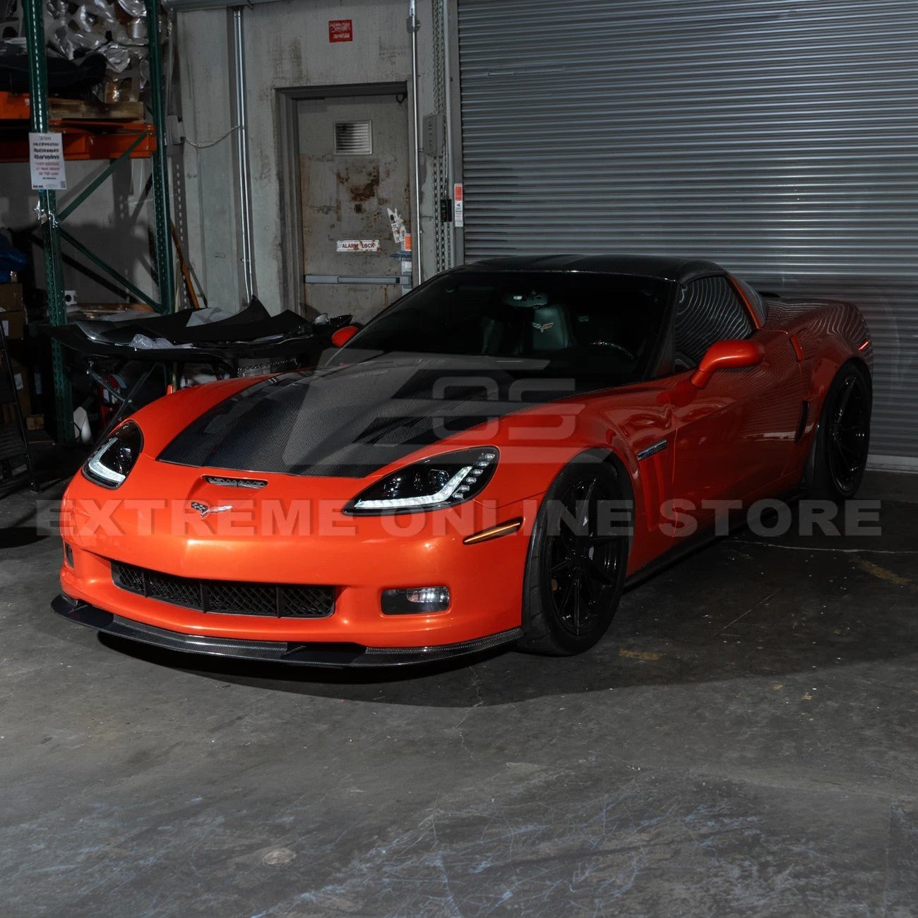 Corvette C6 C7 Style Projector LED Sequential Signal Turn Headlights 2005-2013