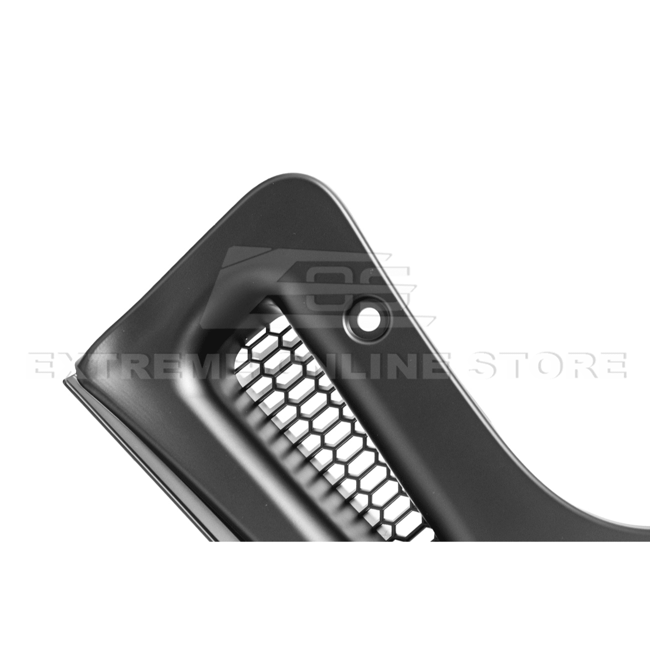 Corvette C8 Z06 XL Extended Rear Mud Flap Guards Matte Black 2023-Up