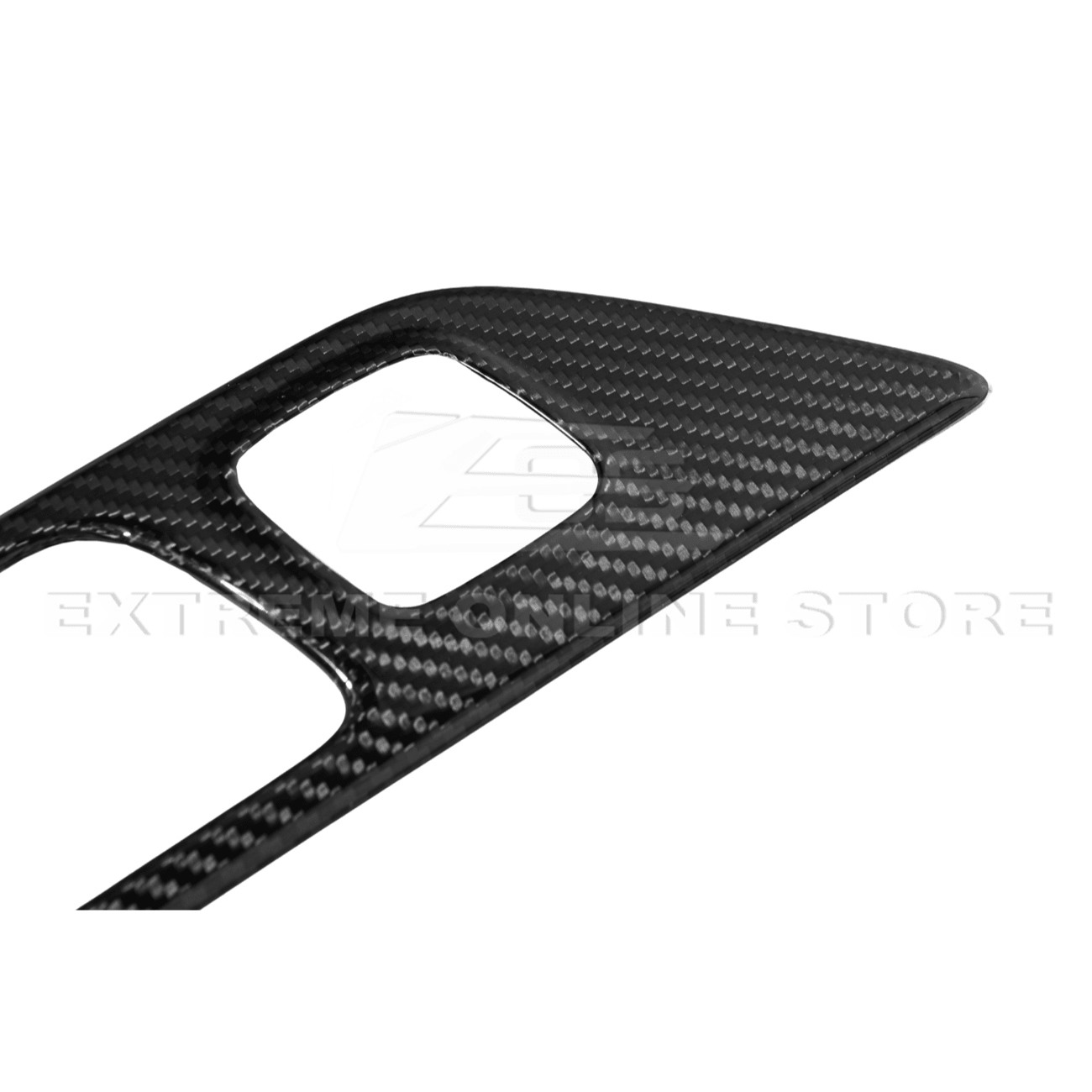 Ford Mustang S550 Factory Style Dry Carbon Fiber Door Handle Panel Cover 2015-2023