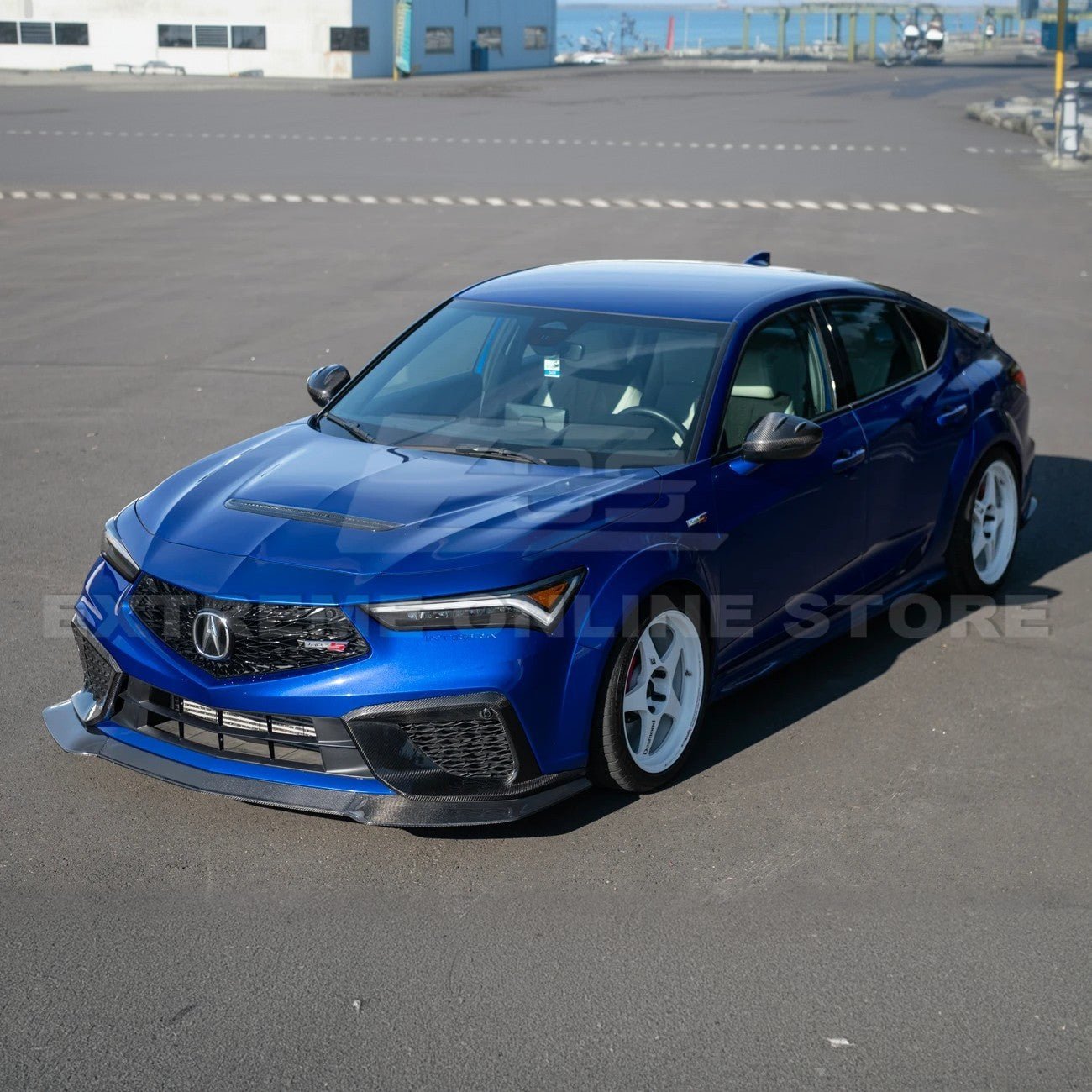Acura Integra DE5 Type S JDM Style Dry Carbon Fiber Front Hood Vent Replacement 2023-Up