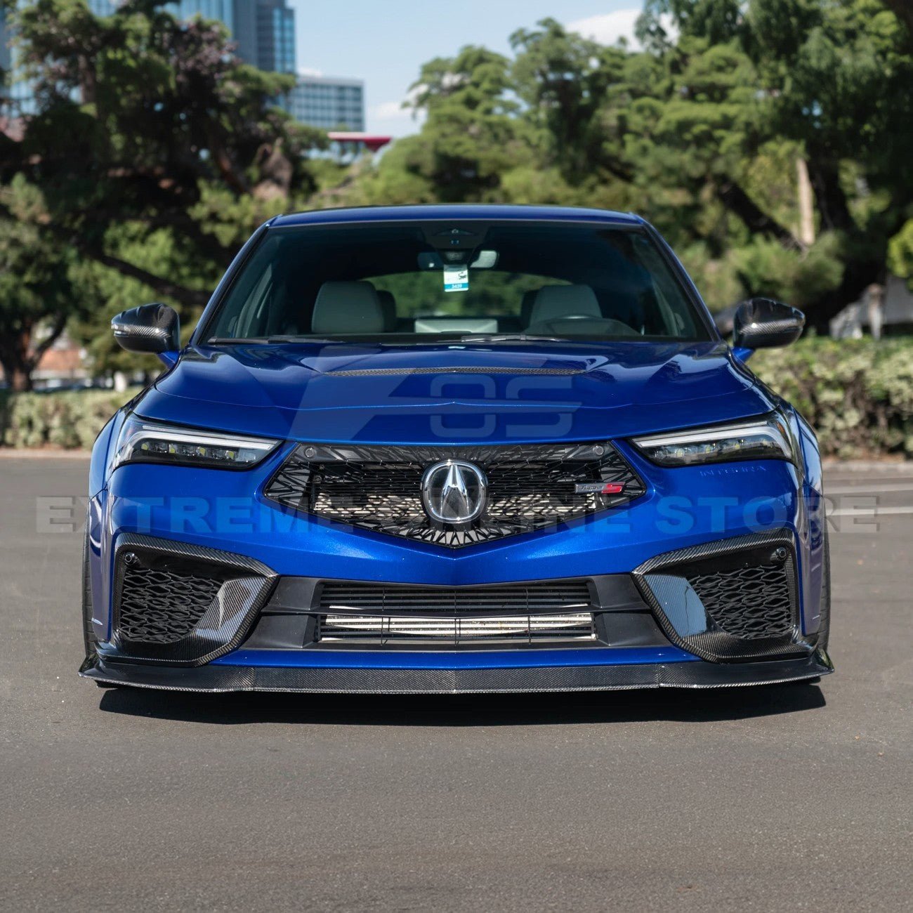 Acura Integra DE5 EOS Performance Style Matte Gloss Carbon Fiber Front Lip Splitter 2024-Up
