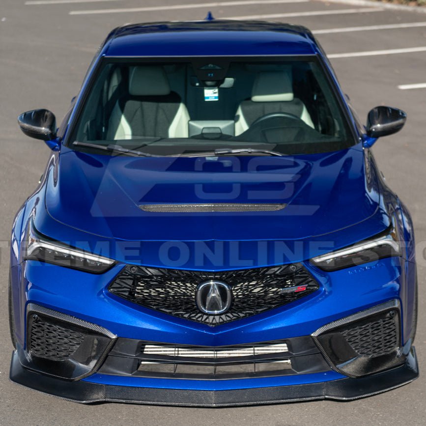 Acura Integra DE5 EOS Performance Style Matte Gloss Carbon Fiber Front Lip Splitter 2024-Up